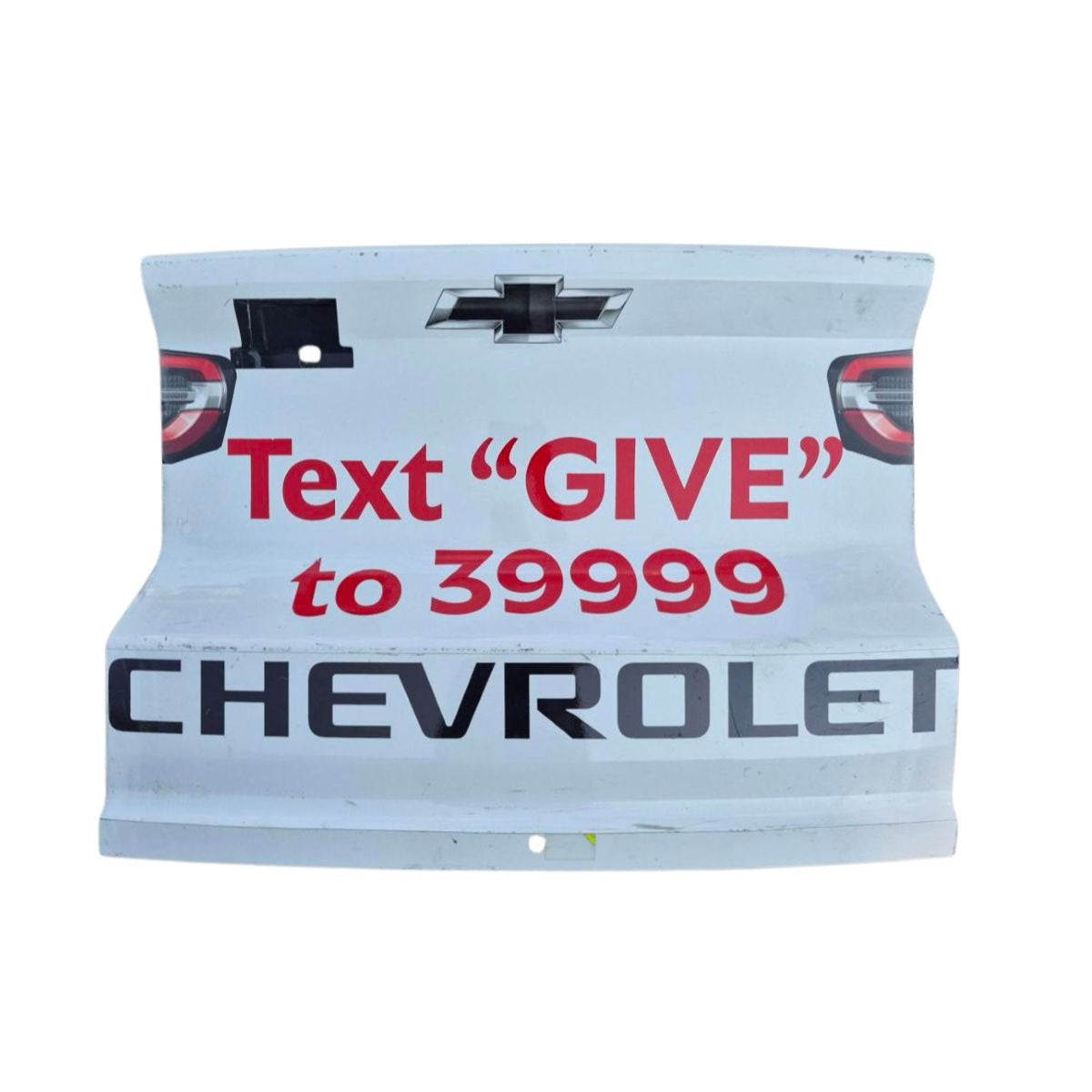 2025 William Byron #24 Valvoline ( Blood Cancer United ) Partial Center Rear Bumper Back-Up - Charlotte 2
