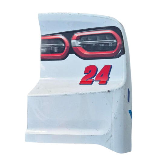 2025 William Byron #24 Valvoline ( Blood Cancer United ) Partial Right Rear Bumper Back-Up - Charlotte 2