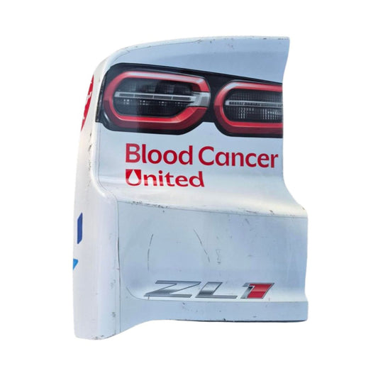 2025 William Byron #24 Valvoline ( Blood Cancer United ) Partial Left Rear Bumper Back-Up - Charlotte 2