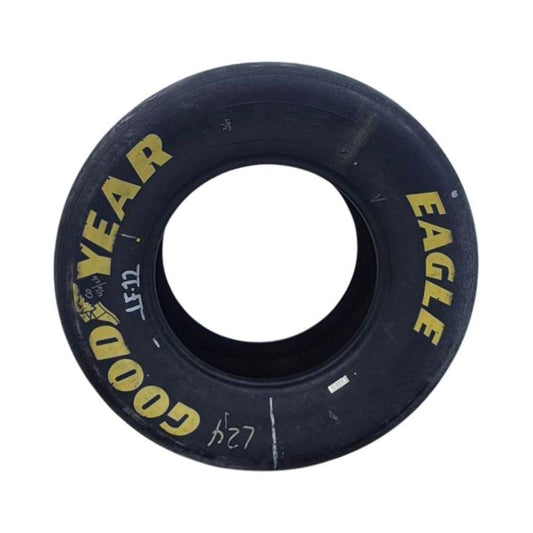 Race Used 2014 Jeff Gordon Indianapolis Brickyard Win Tire - Final Brickyard Win