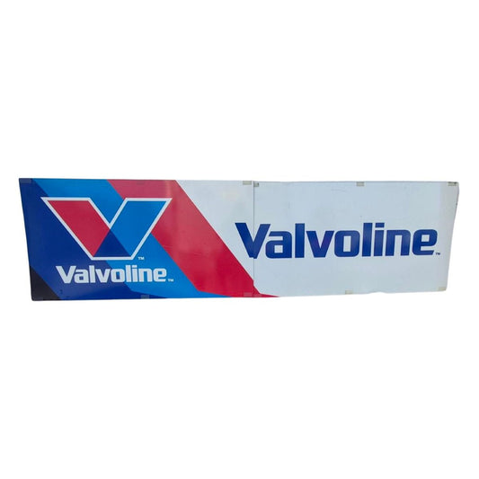 Race Used Hendrick Motorsports #88 Llumar/Valvoline Pit Box Sign