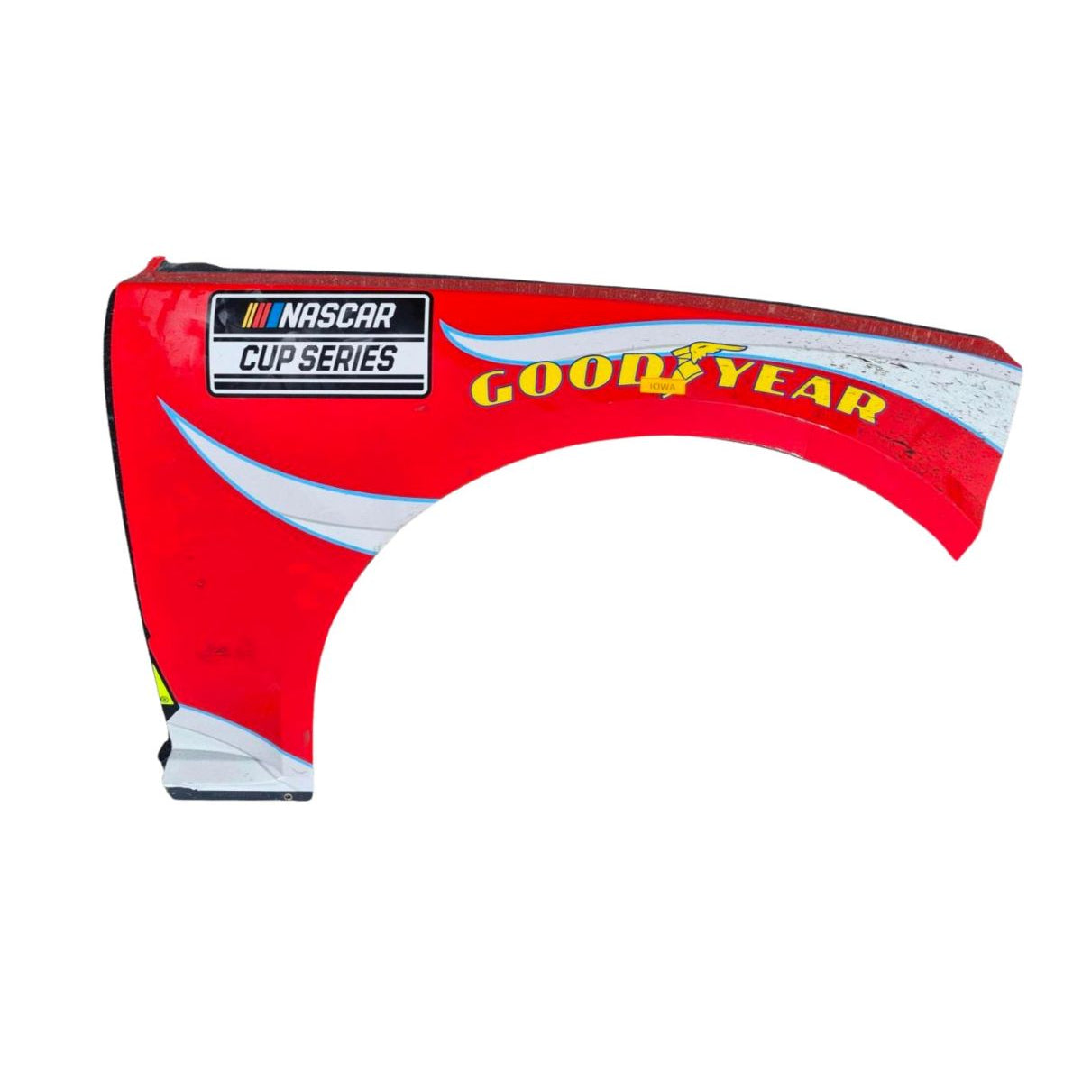 Race Used 2026 William Byron #24 Raptor Right Front Fender - Iowa