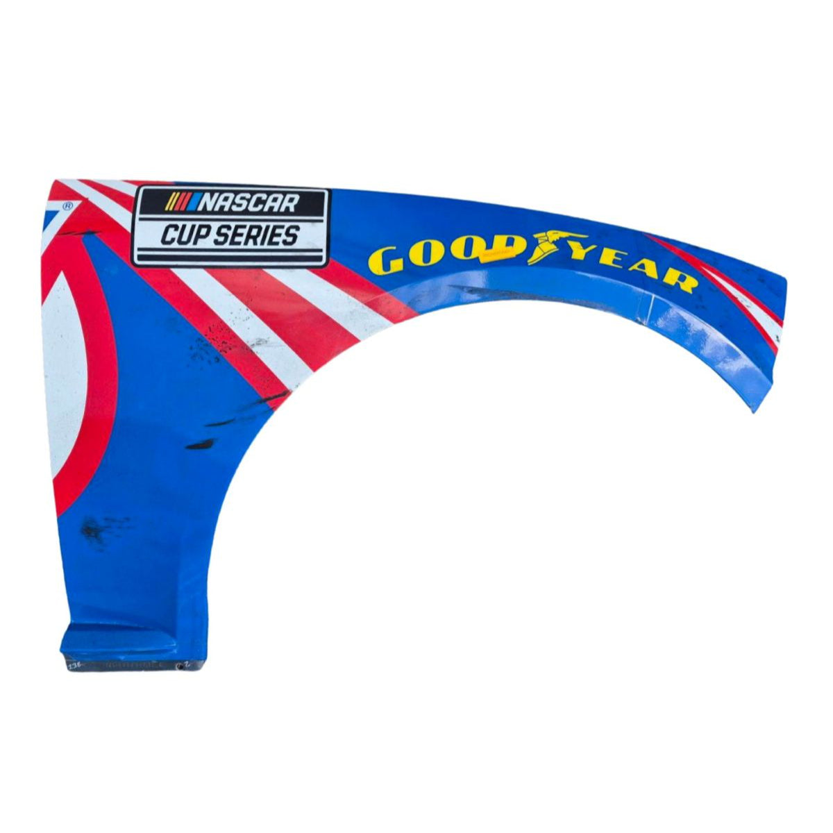Race Used 2026 Kyle Larson #5 HendrickCars.com Right Front Fender - Richmond, Top 10, P.6
