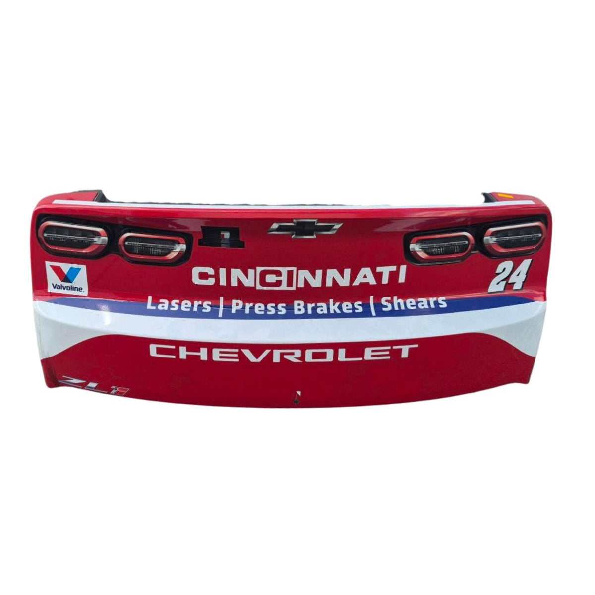Race Used 2026 William Byron #24 Cincinnati Rear Bumper - Richmond, Top 10, P.9