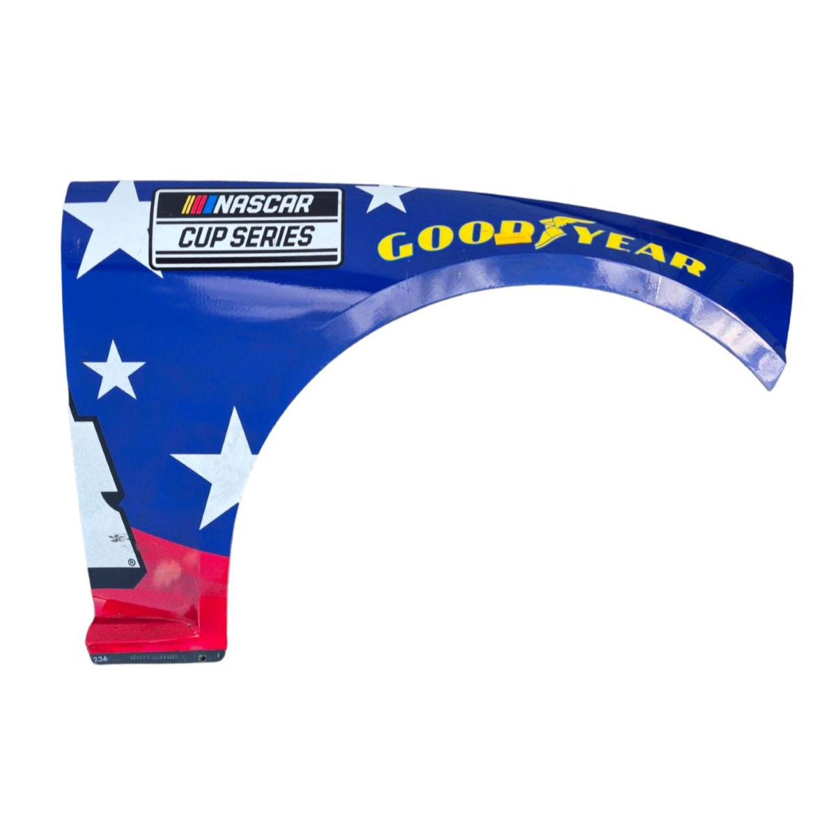 Race Used 2026 William Byron #24 Cincinnati Right Front Fender - Richmond, Top 10, P.9