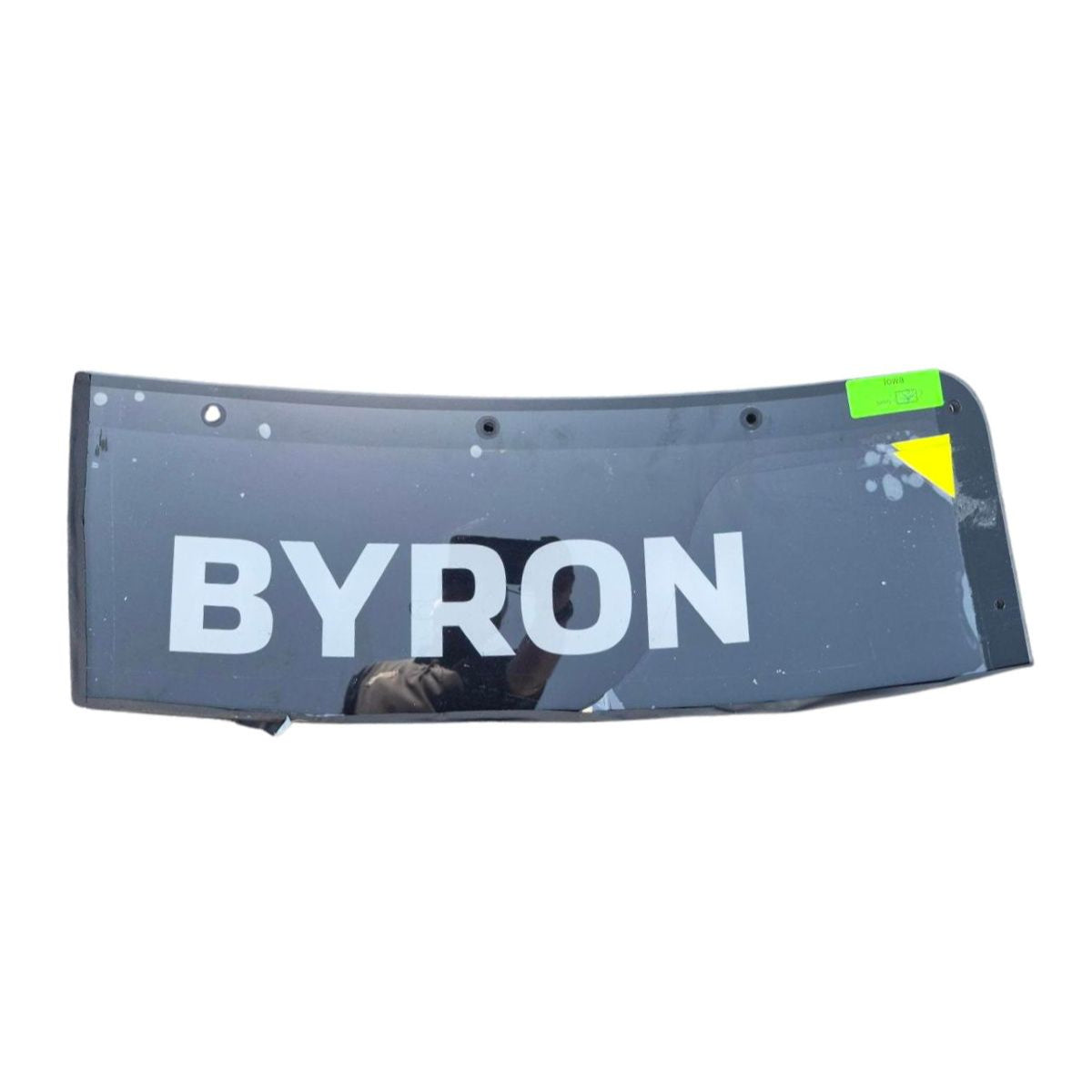 Race Used 2026 William Byron Raptor Name Banner & Bowtie Set - Iowa, Top 10, P.9