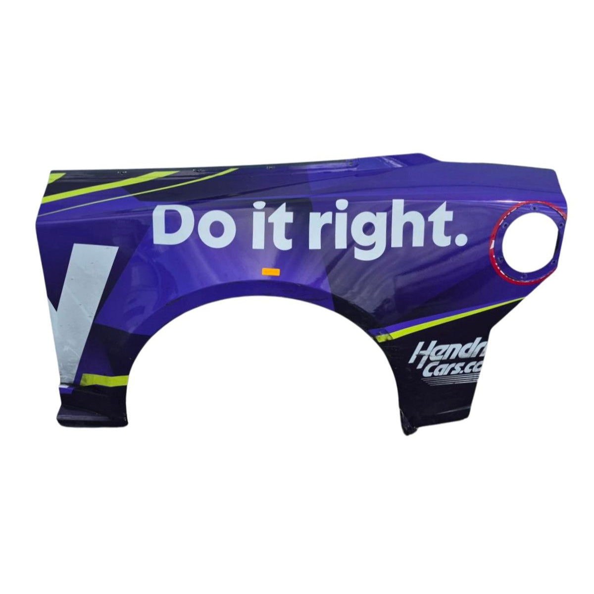 Race Used 2026 Alex Bowman #48 Ally Left Rear Quarter Panel - Richmond, Top 10, P.10