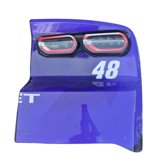 Race Used 2026 Alex Bowman #48 Ally Partial Right Rear Bumper - Iowa