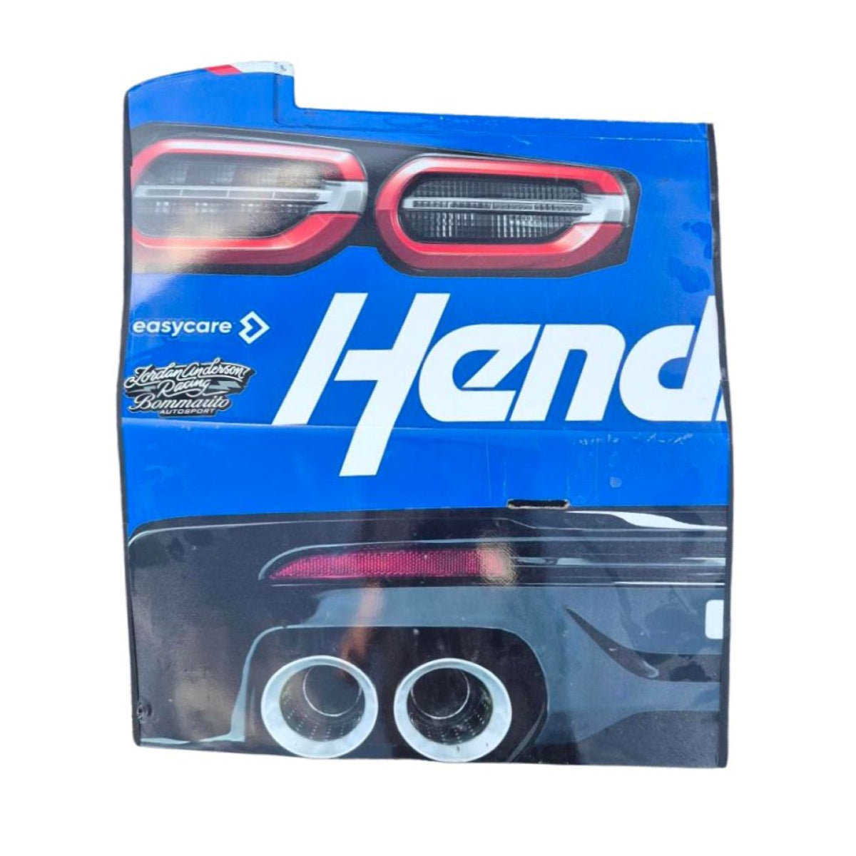 Race Used 2026 Rajah Caruth #32 HendrickCars.com Jordan Anderson Racing NOAPS Partial Left Rear Bumper
