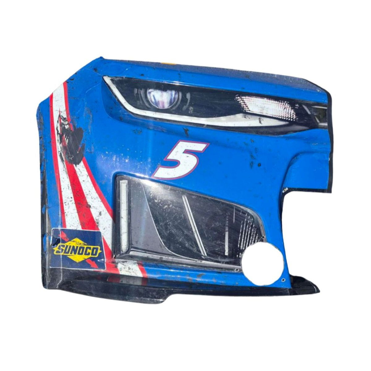 Race Used 2026 Kyle Larson #5 HendrickCars.com Right Front Nose - North Wilkesboro