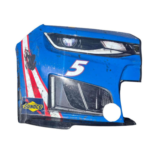 Race Used 2026 Kyle Larson #5 HendrickCars.com Right Front Nose - North Wilkesboro