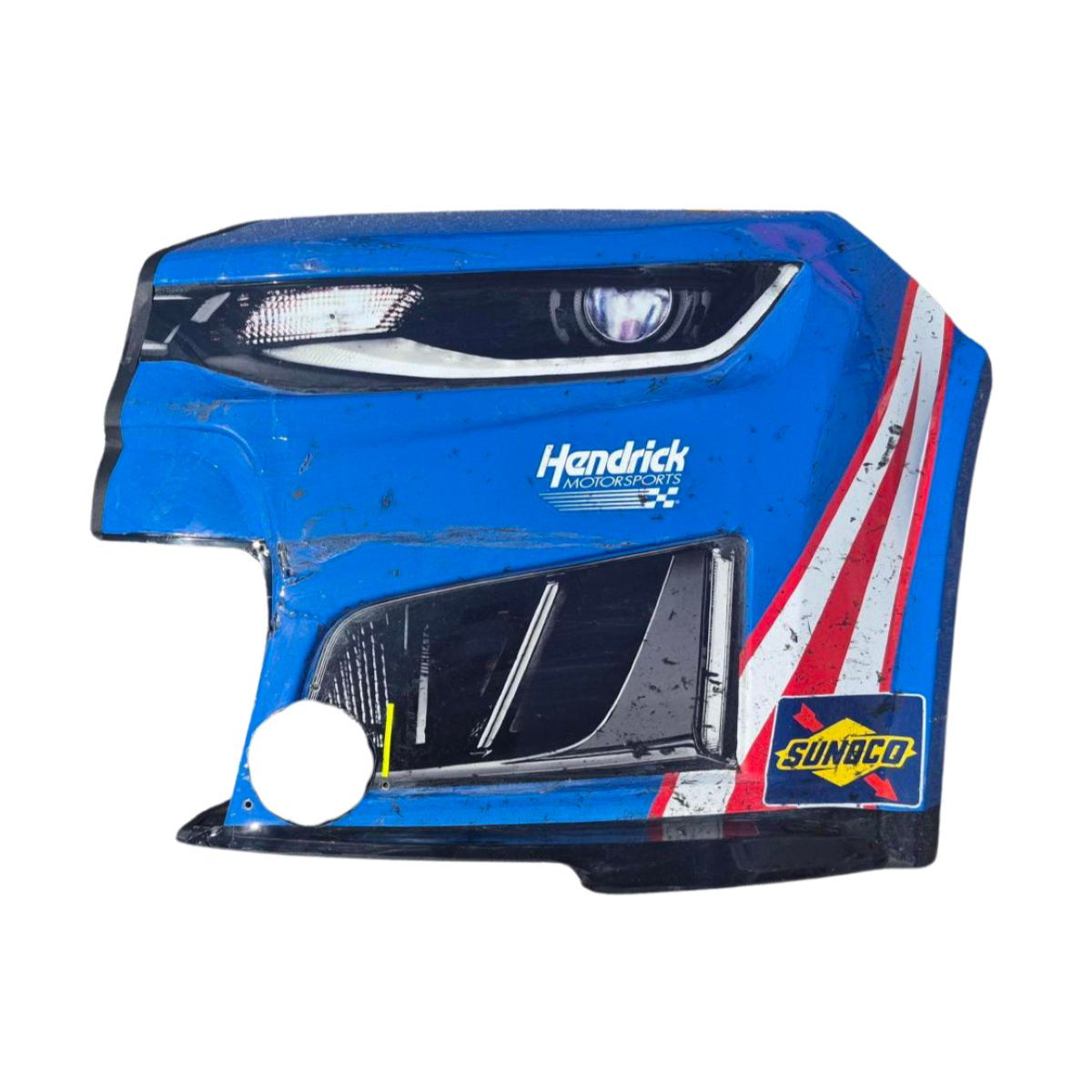 Race Used 2026 Kyle Larson #5 HendrickCars.com Left Front Nose - North Wilkesboro