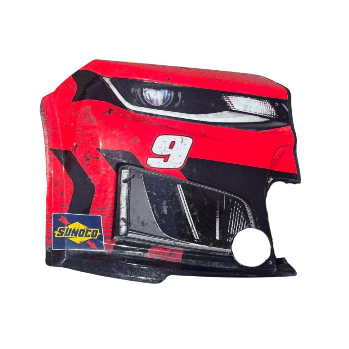 Race Used 2026 Chase Elliott #9 Llumar Right Front Nose - North Wilkesboro