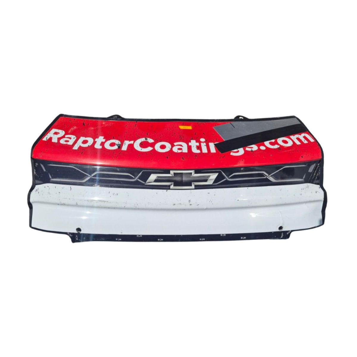 Race Used 2026 William Byron #24 Raptor Nose Header - New Hampshire