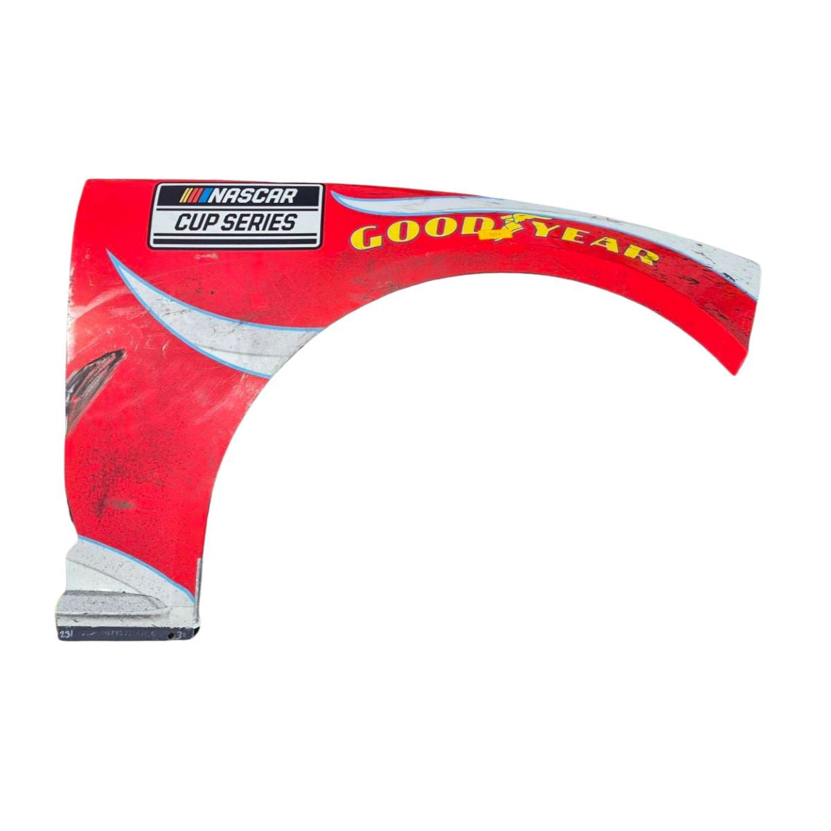 Race Used 2026 William Byron #24 Raptor Right Front Fender - New Hampshire