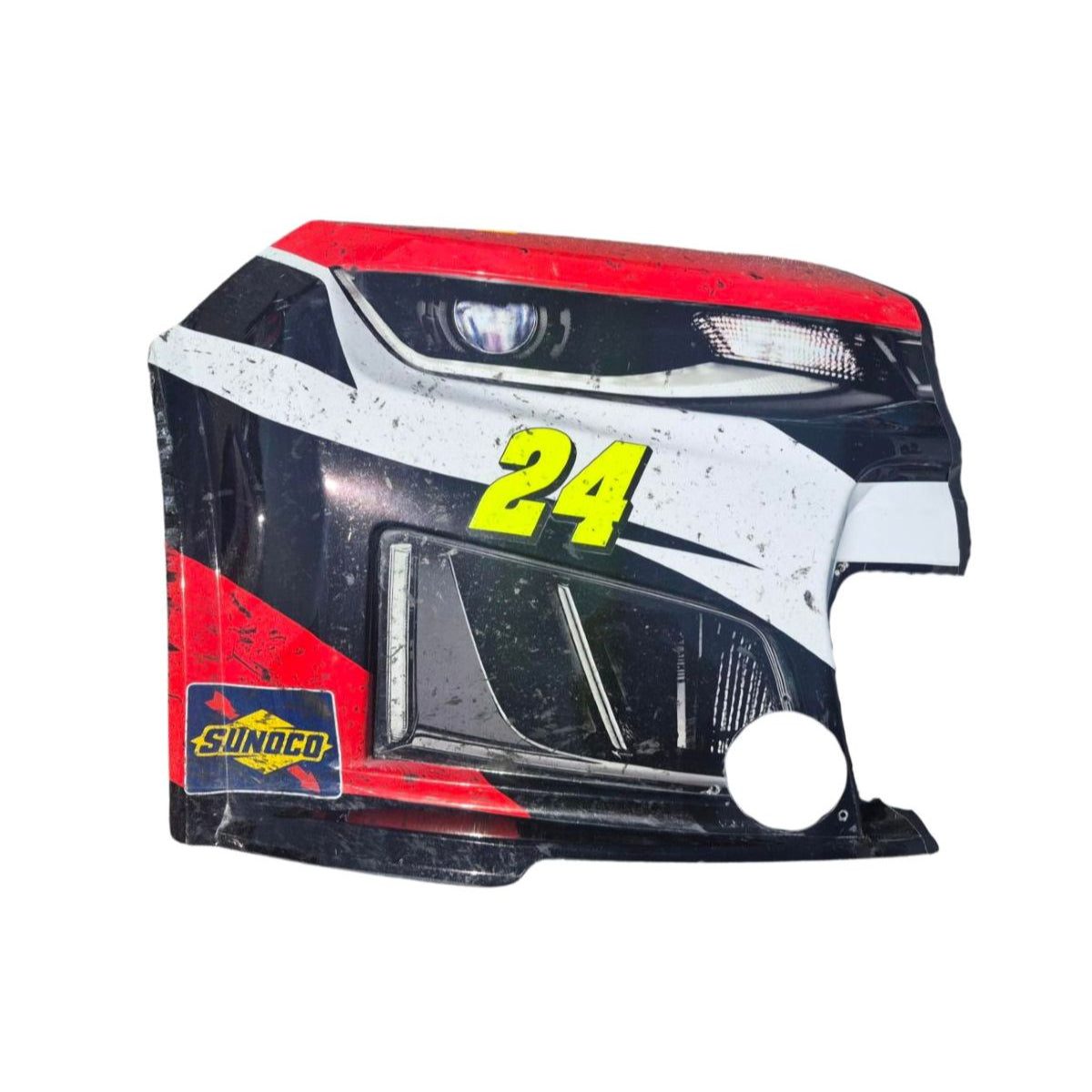 Race Used 2026 William Byron #24 All-Pro Right Front Nose - North Wilkesboro