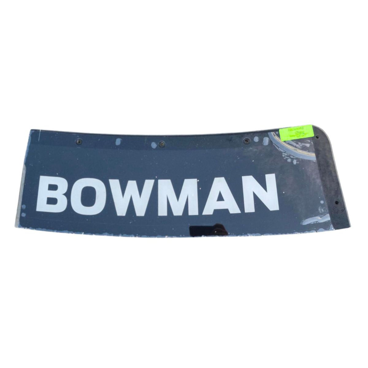 Race Used 2026 Alex Bowman #48 Ally Name Banner & Bowtie Set - Richmond, Top 10, P.10