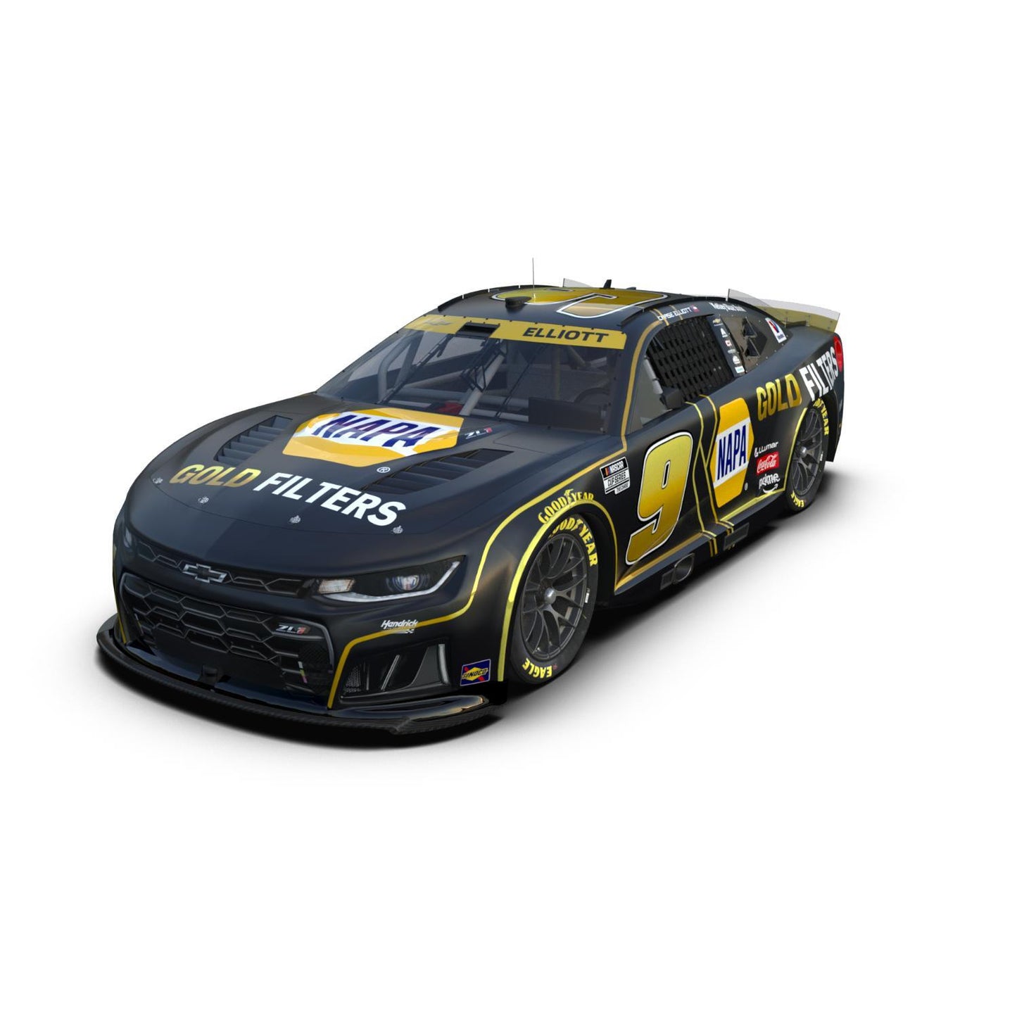 Chase Elliott #9 2026 NAPA Gold Filters 1:24 ELITE Die-Cast