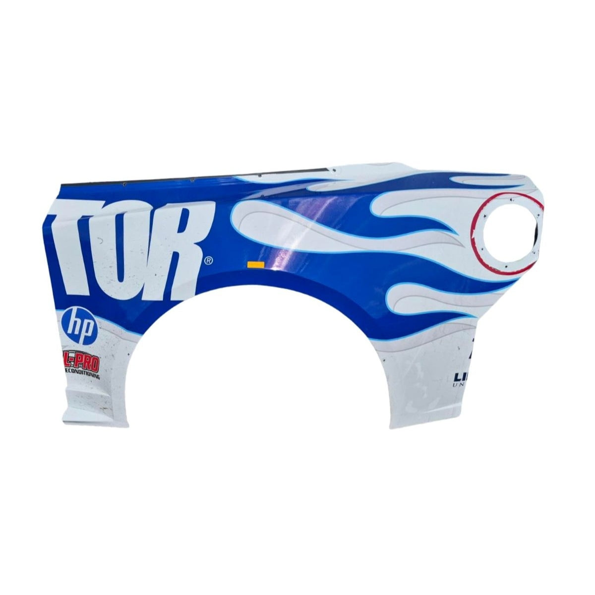 Race Used 2026 William Byron #24 Raptor Left Rear Quarter Panel - Daytona 2