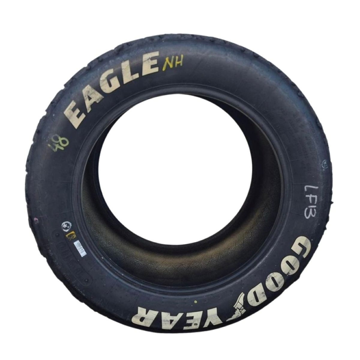 Race Used 2026 Alex Bowman #48 Ally Wet Weather Tire - New Hampshire