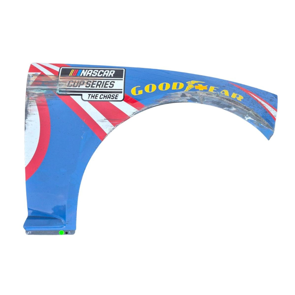 Race Used 2026 Kyle Larson #5 HendrickCars.com Right Front Fender - Darlington 2, Top 5, P.5