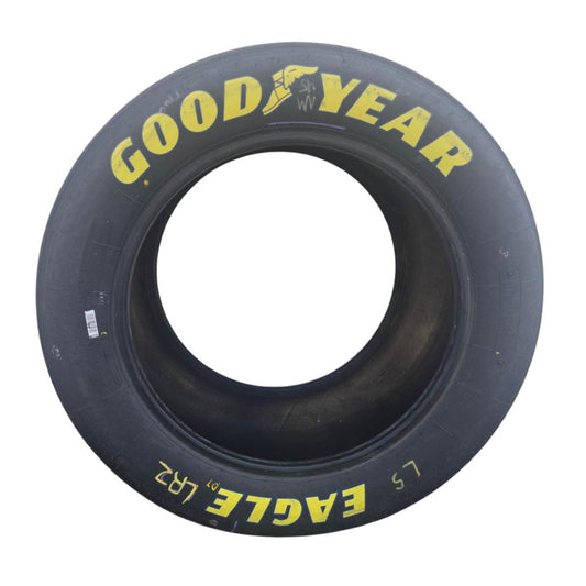 Race Used 2026 Kyle Larson #5 HendrickCars.com Tire - Daytona 2