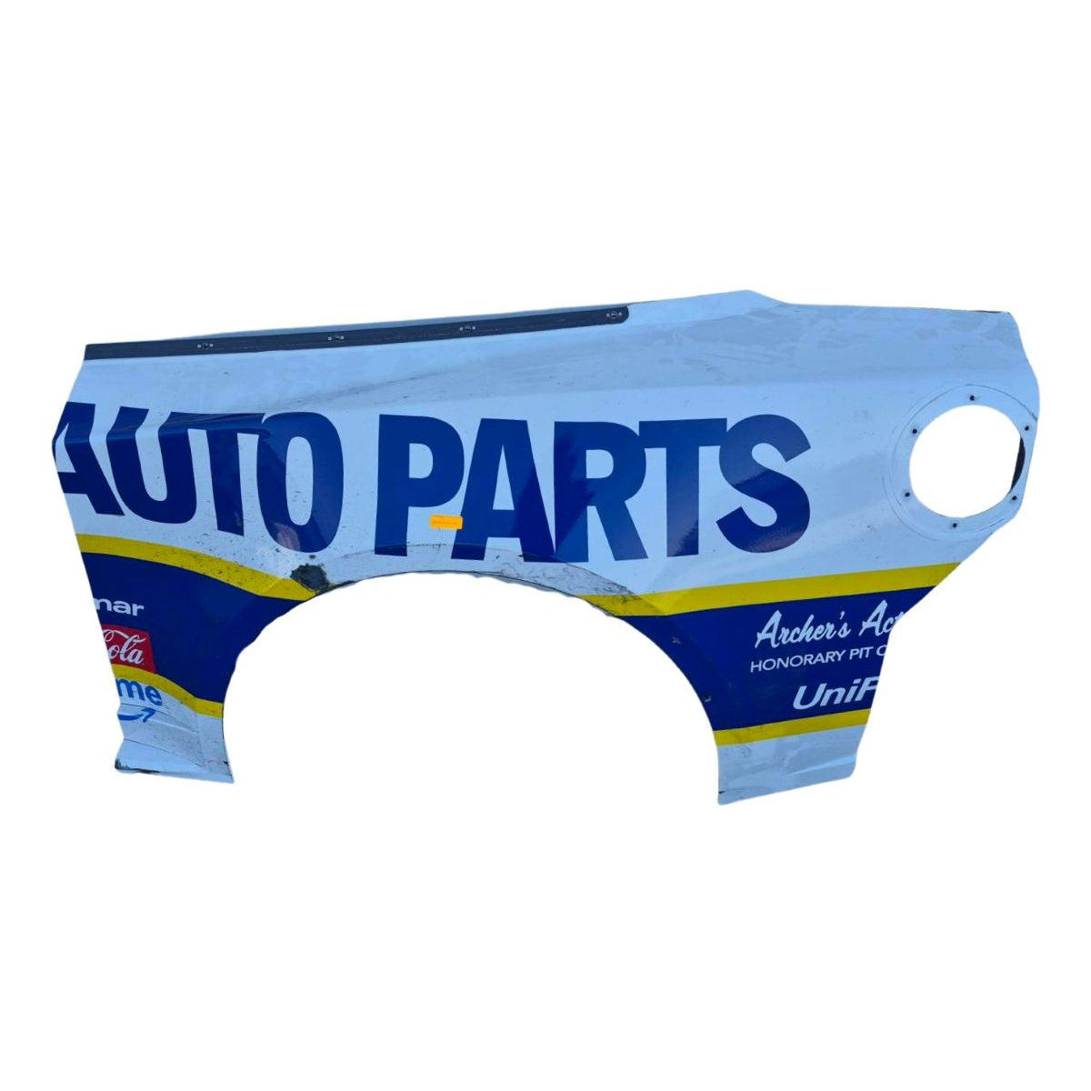 Race Used 2026 Chase Elliott #9 NAPA Left Rear Quarter Panel - Darlington 2