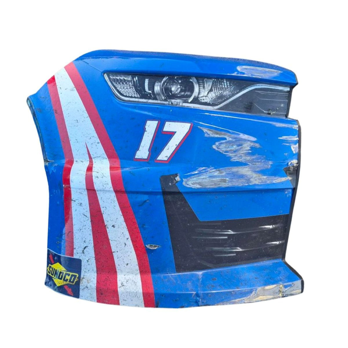 Race Used 2026 Corey Day #17 HendrickCars.com Right Front Nose - Daytona 2