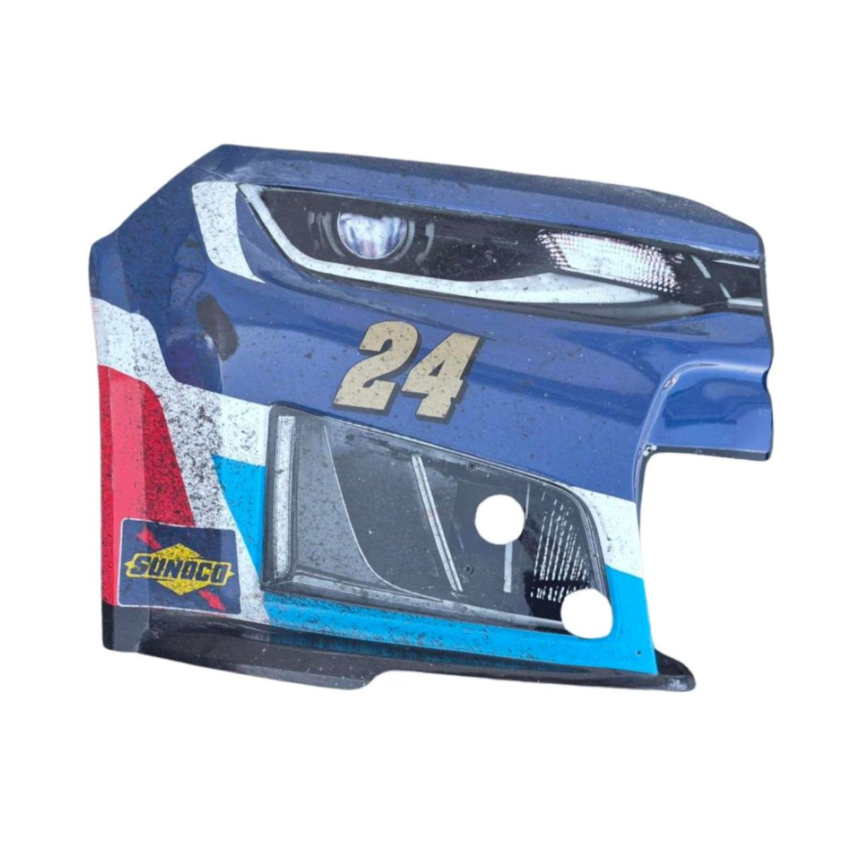 Race Used 2026 William Byron #24 Valvoline Restore and Protect Right Front Nose - Darlington 2