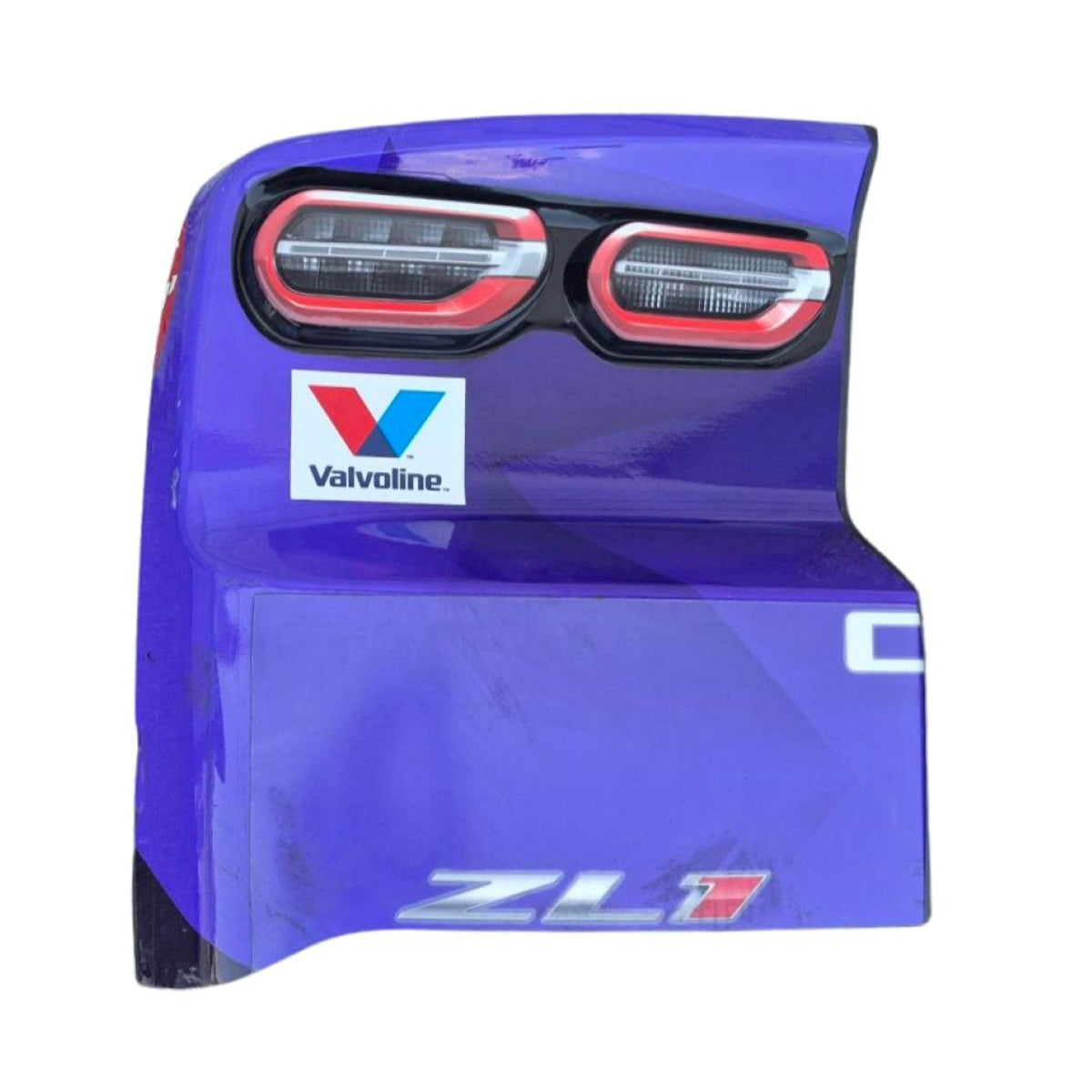 Race Used 2026 Alex Bowman #48 Ally Left Rear Bumper - Daytona 2, Top 10, P.8