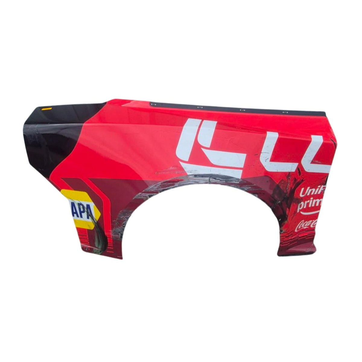 Race Used 2026 Chase Elliott #9 Llumar Right Rear Quarter Panel - World Wide Technology Raceway