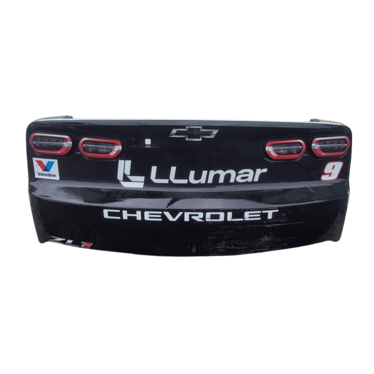 Race Used 2026 Chase Elliott #9 Llumar Rear Bumper - World Wide Technology Raceway