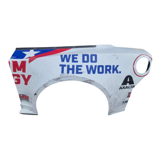 Race Used 2026 William Byron #24 Phorm Energy Left Rear Quarter Panel - World Wide Technology Raceway, P.4