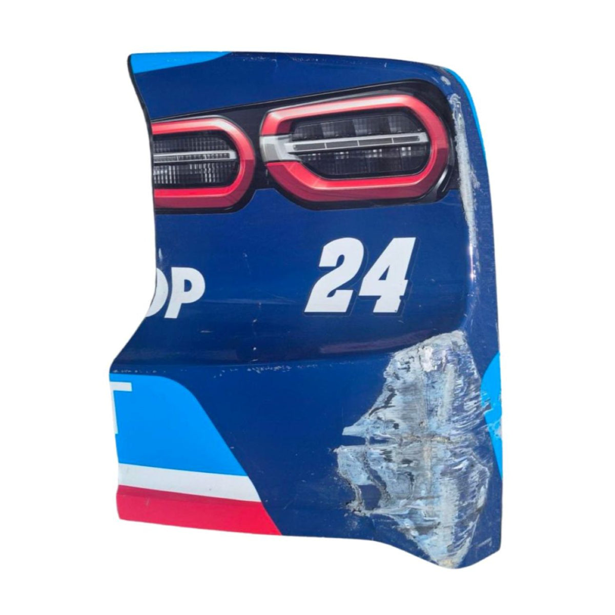 Race Used 2025 William Byron #24 Valvoline Right Rear Bumper - Pocono