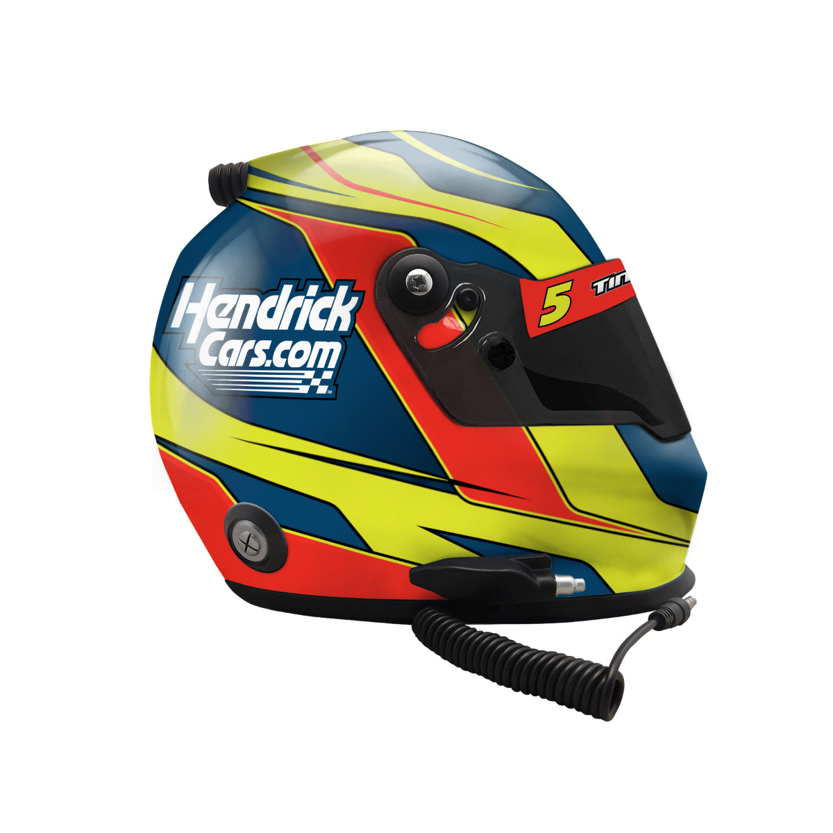 AUTOGRAPHED Kyle Larson #5 HendrickCars.com Tribute Full Size Replica Helmet