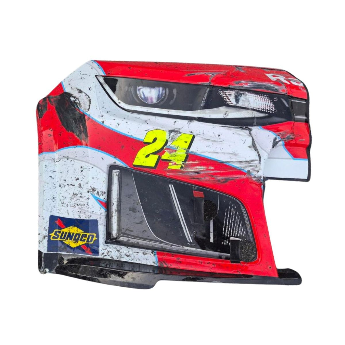 Race Used 2026 William Byron #24 Raptor Right Front Nose - Bristol 2, P.9