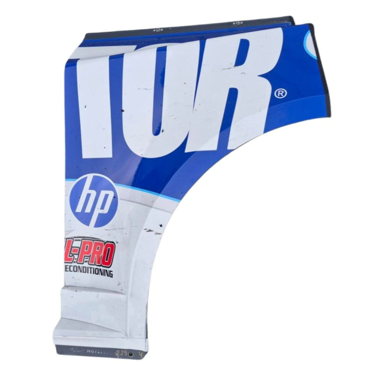 Race Used 2026 William Byron #24 Raptor Partial Left Rear Quarter Panel (1 of 2)  - Bristol 2, P.9
