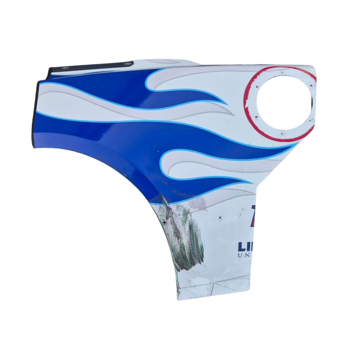 Race Used 2026 William Byron #24 Raptor Partial Left Rear Quarter Panel (2 of 2)  - Bristol 2, P.9