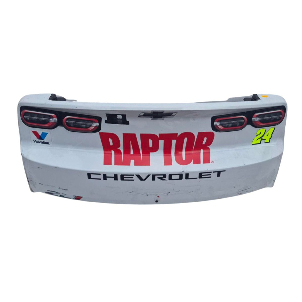 Race Used 2026 William Byron #24 Raptor Rear Bumper - Bristol 2, P.9