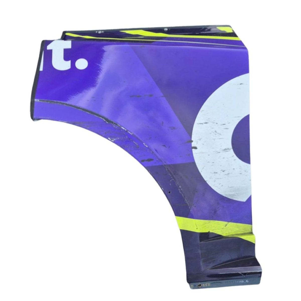 Race Used 2026 Alex Bowman #48 Partial Right Rear Quarter Panel (1 of 2) - Bristol 2