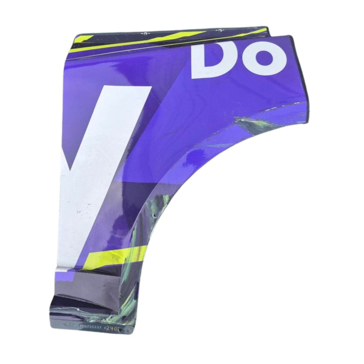 Race Used 2026 Alex Bowman #48 Partial Left Rear Quarter Panel (1 of 2) - Bristol 2