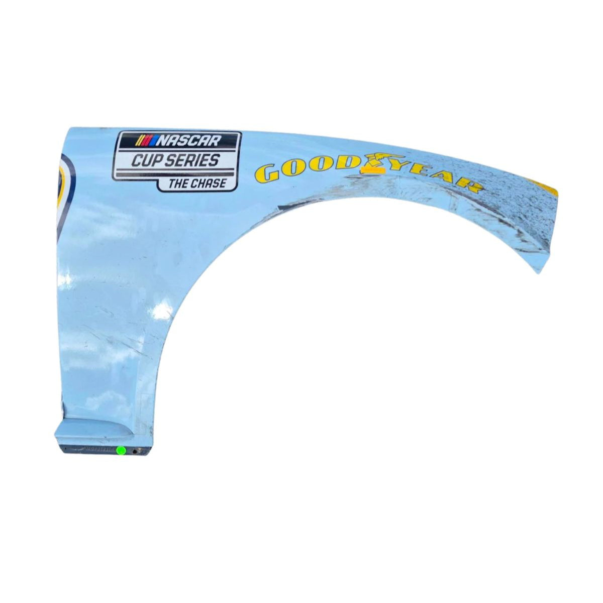 Race Used 2026 Chase Elliott #9 Kelley Blue Book 100 years Right Front Fender - Kansas 2, P.8