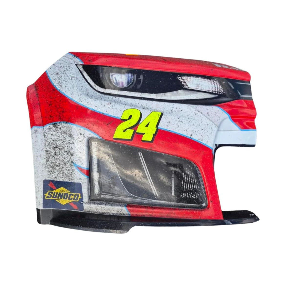Race Used 2026 William Byron #24 Raptor Right Front Nose - Kansas 2, P.7