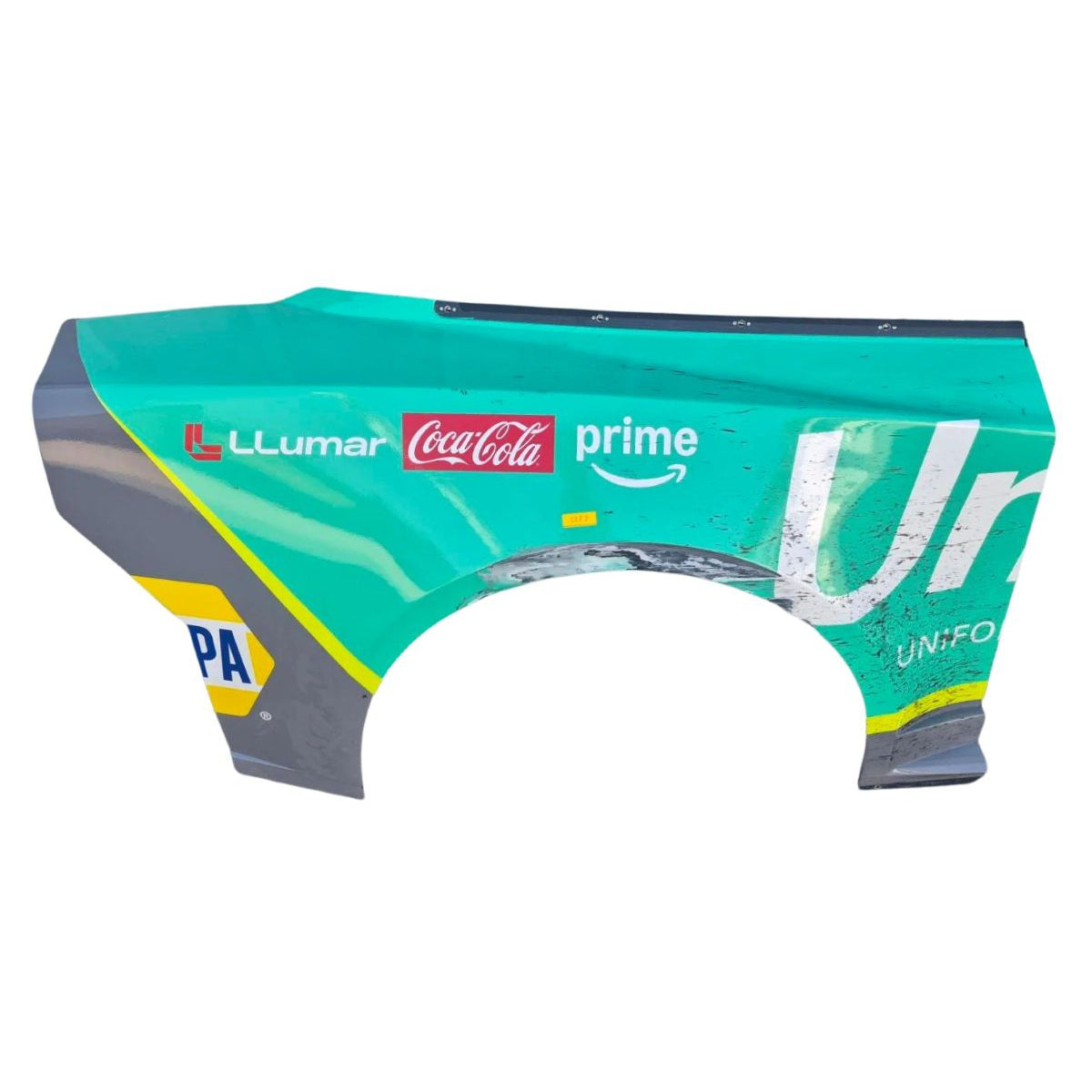 Race Used 2026 Chase Elliott #9 Unifirst Right Rear Quarter Panel - Charlotte 2