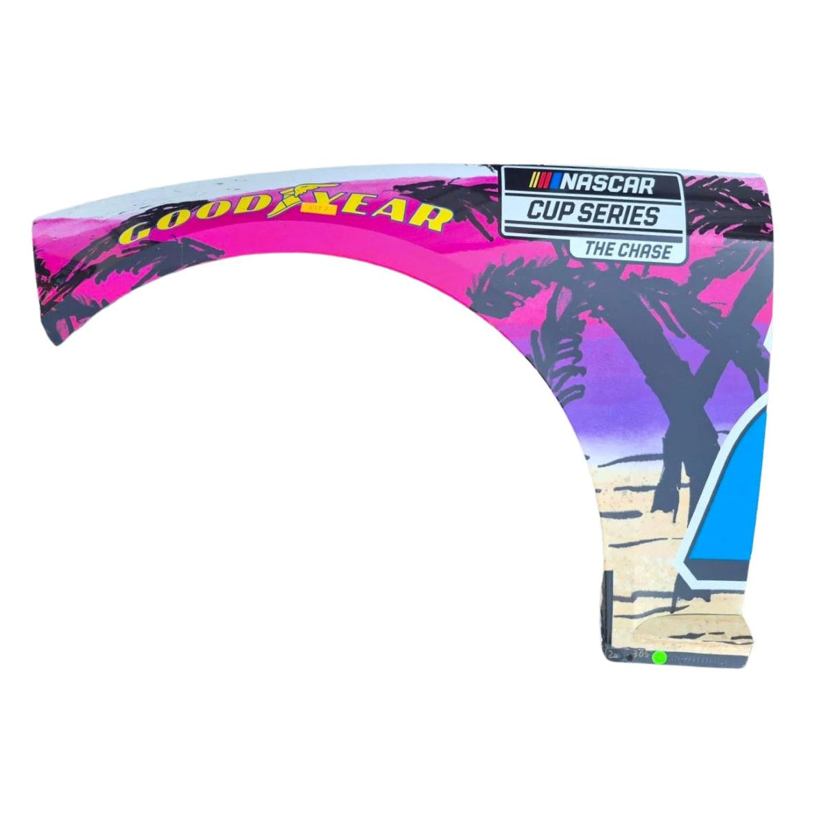Race Used 2026 William Byron #24 Valvoline Blood Cancer United Left Front Fender - Charlotte 2