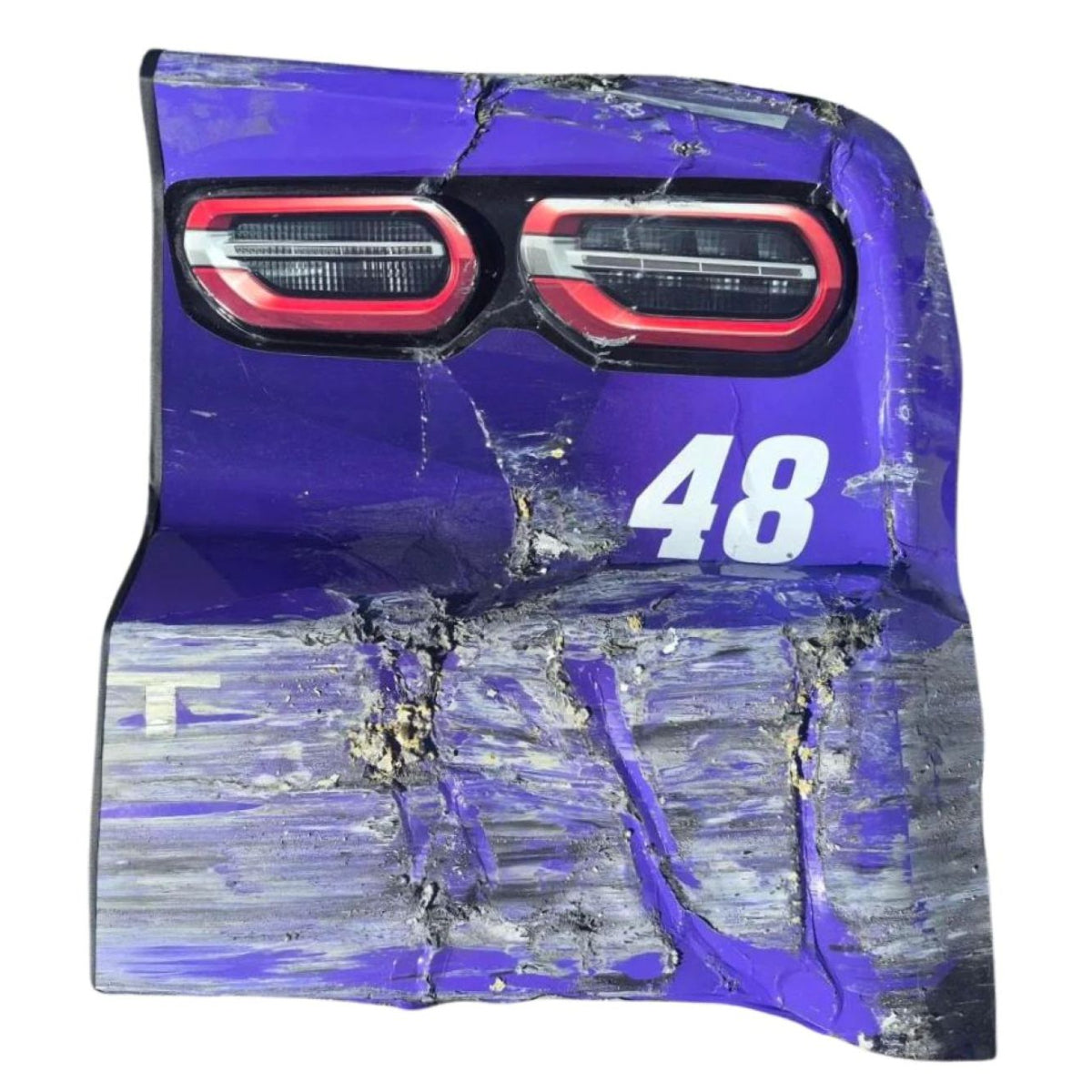 Race Used 2026 Alex Bowman #48 Ally Right Rear Bumper - Charlotte 2
