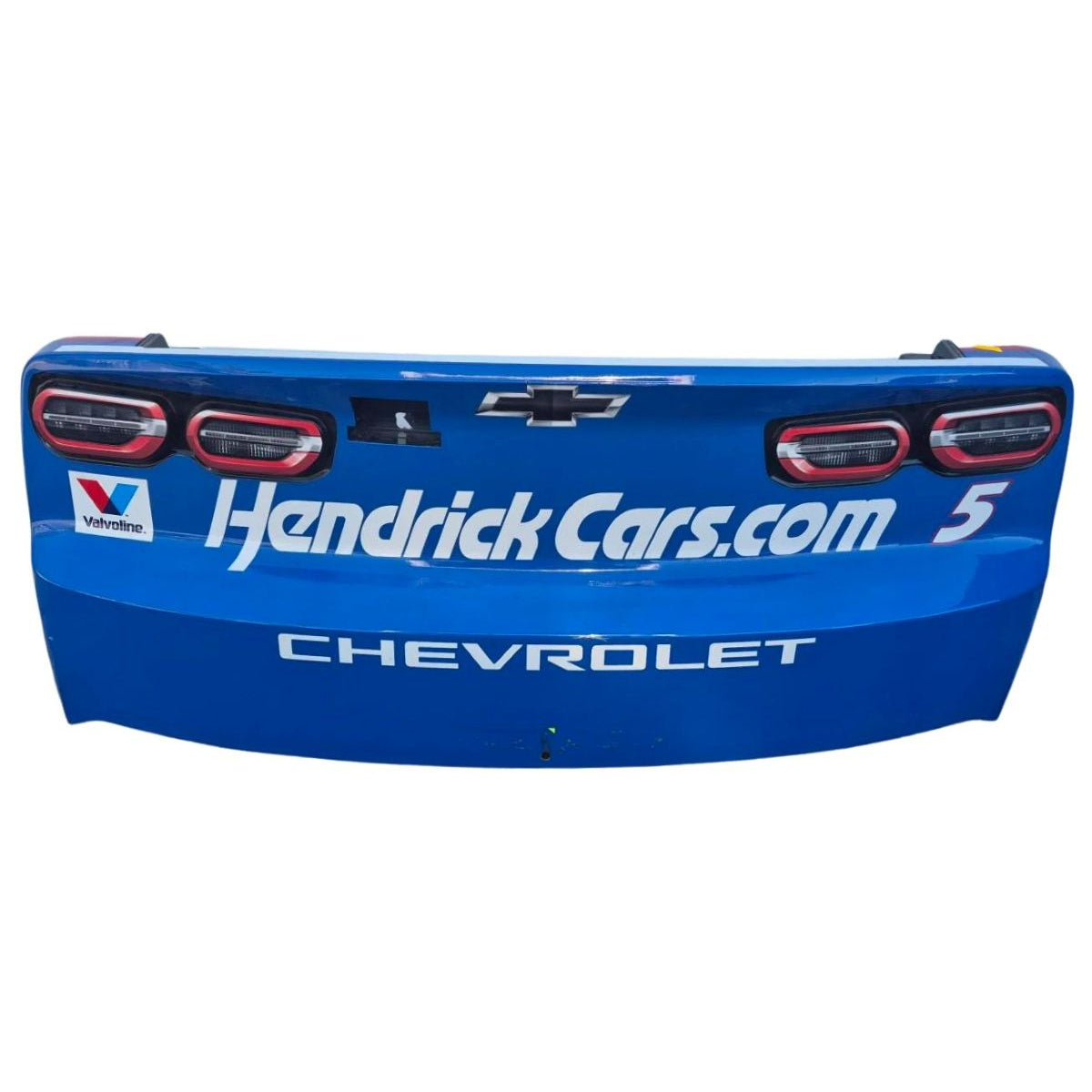 Race Used 2026 Kyle Larson #5 HendrickCars.com Rear Bumper - Kansas 2, Win