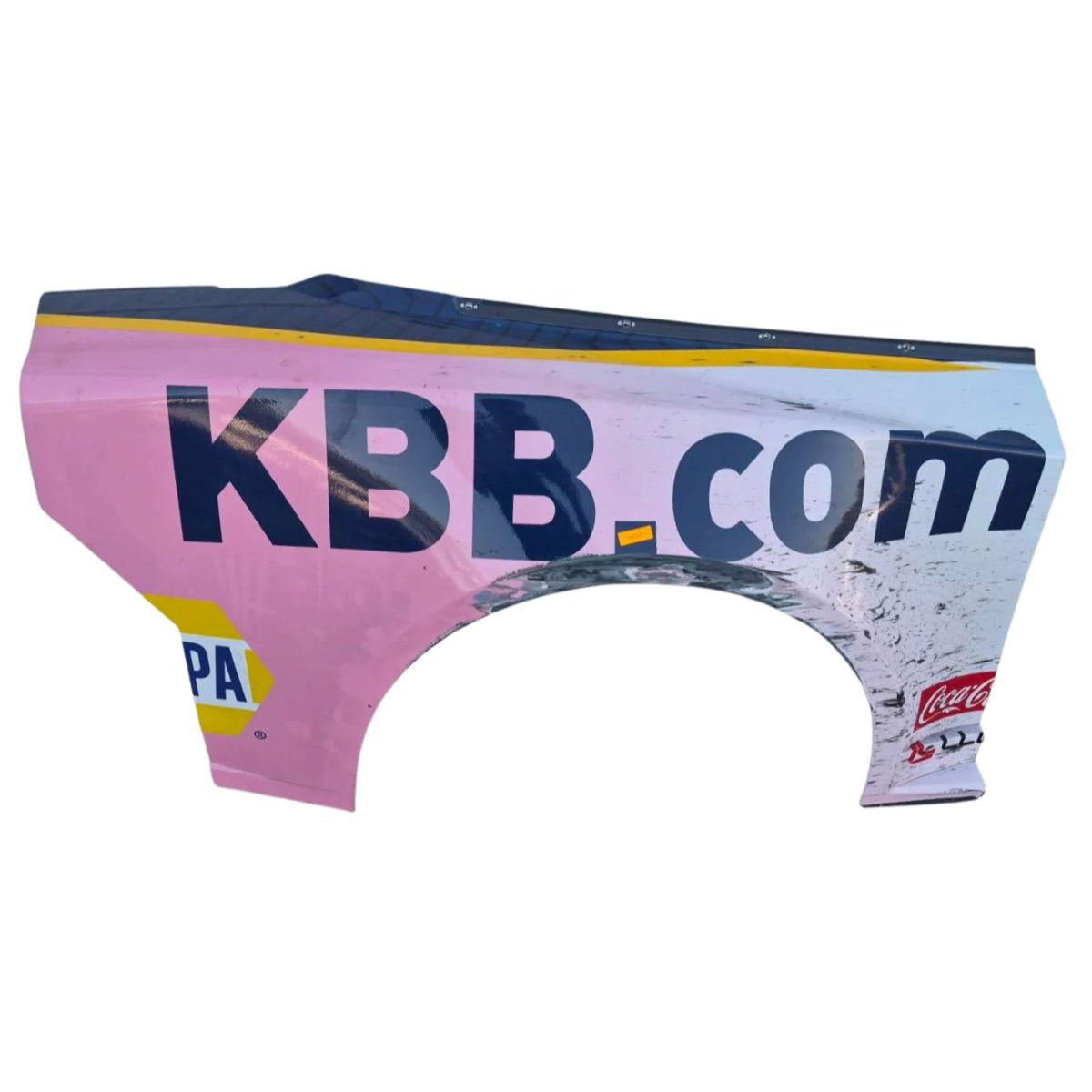 Race Used 2026 Chase Elliott #9 Kelley Blue Book 100 Years Right Rear Quarter Panel- Phoenix 2, P.3