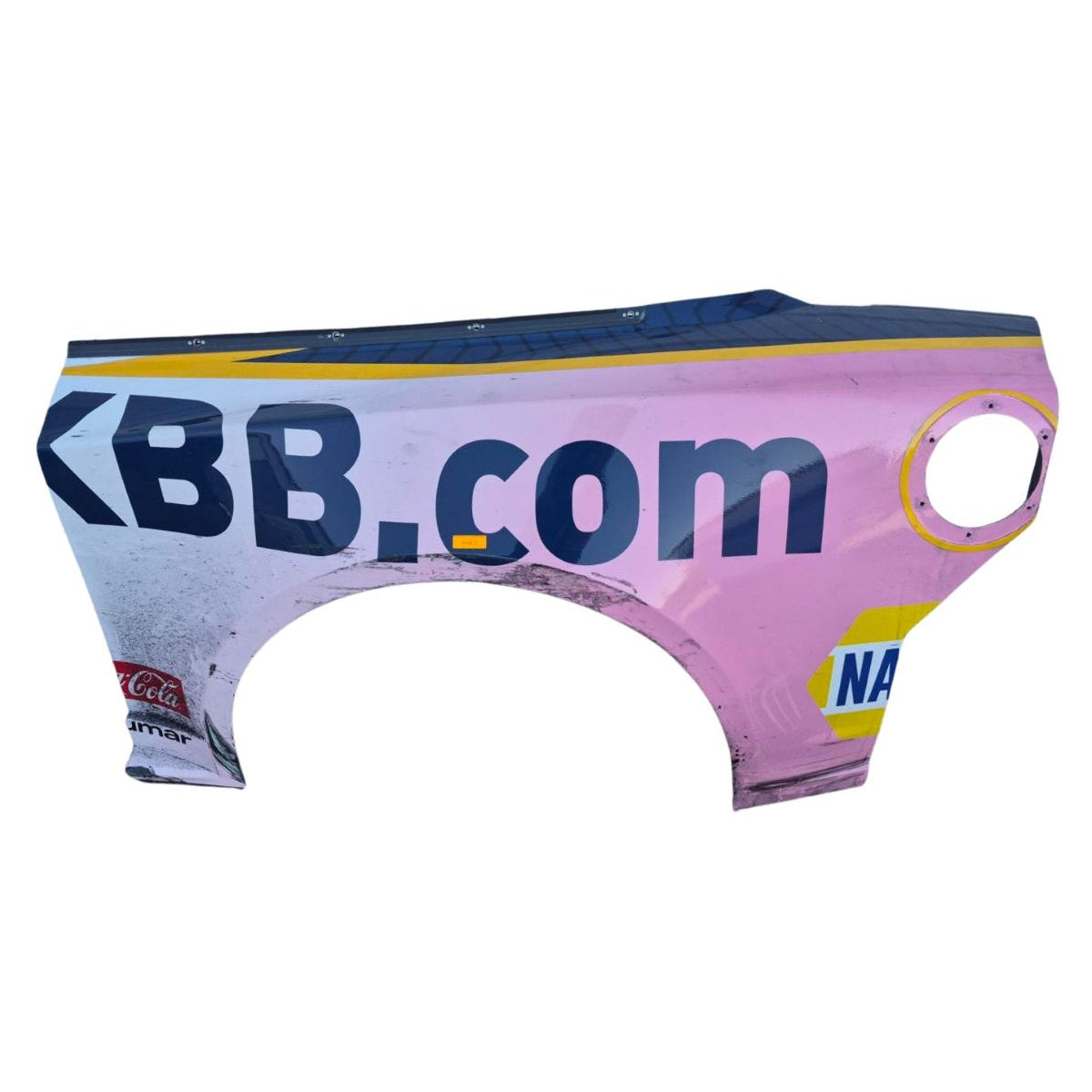 Race Used 2026 Chase Elliott #9 Kelley Blue Book 100 Years Left Rear Quarter Panel - Phoenix 2, P.3