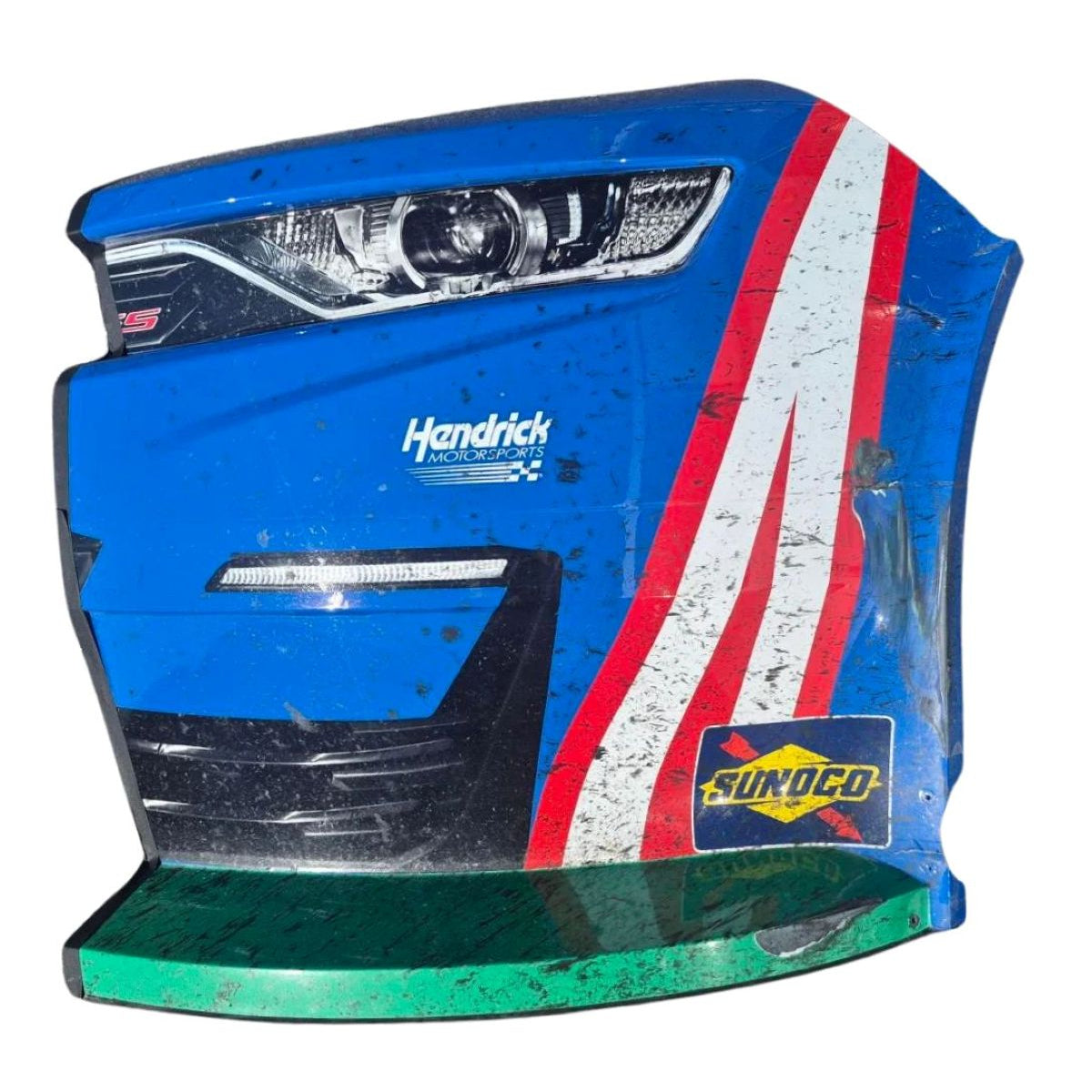 Race Used 2026 Corey Day #17 HendrickCars.com Left Front Nose - Charlotte 2, Win